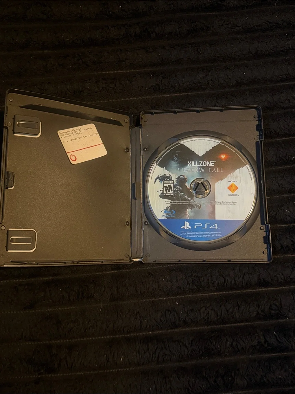 Sony PS4 Killzone 4 PreOwned Game with Blue Cover